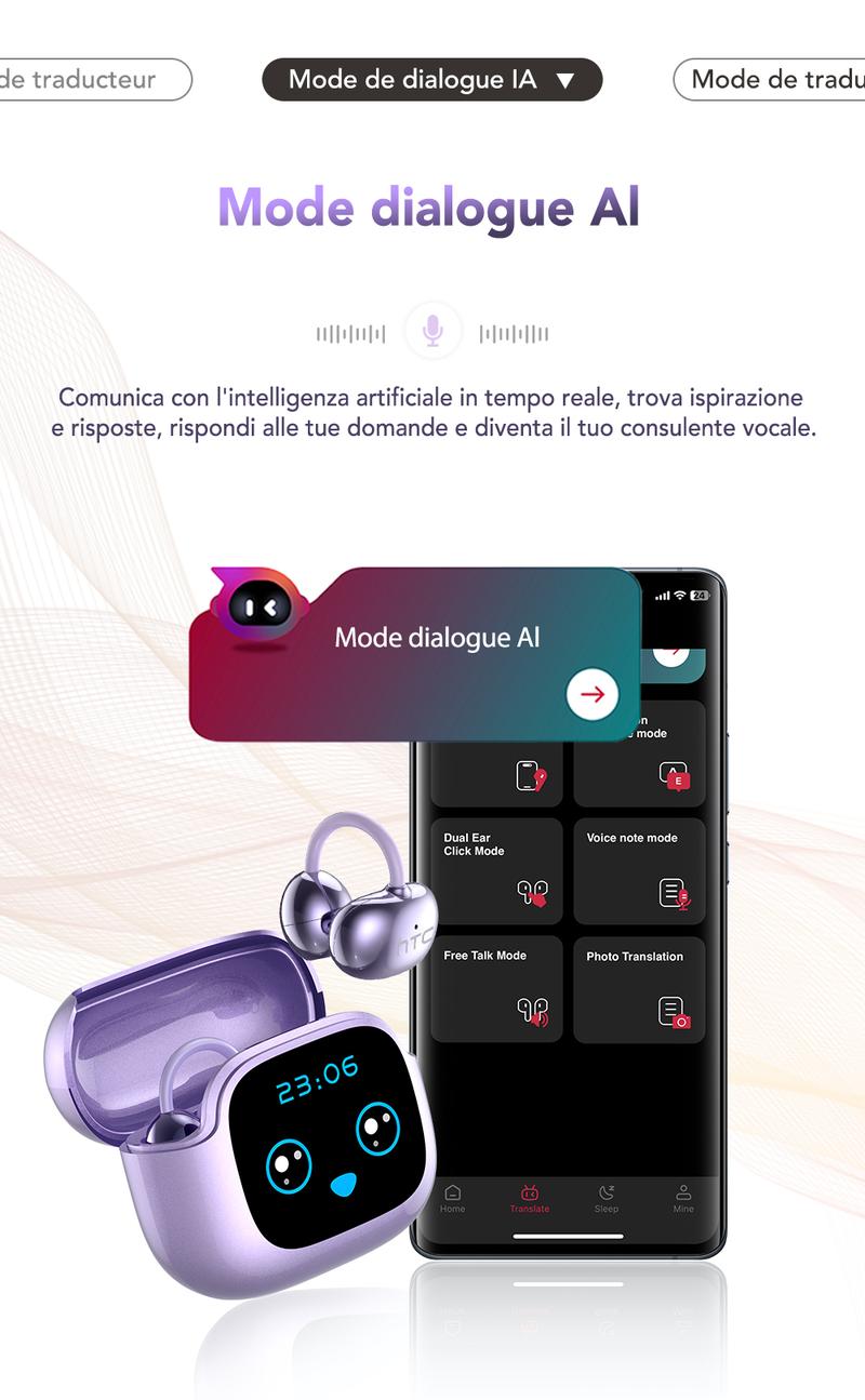 Auricolari Traduttori Bluetooth